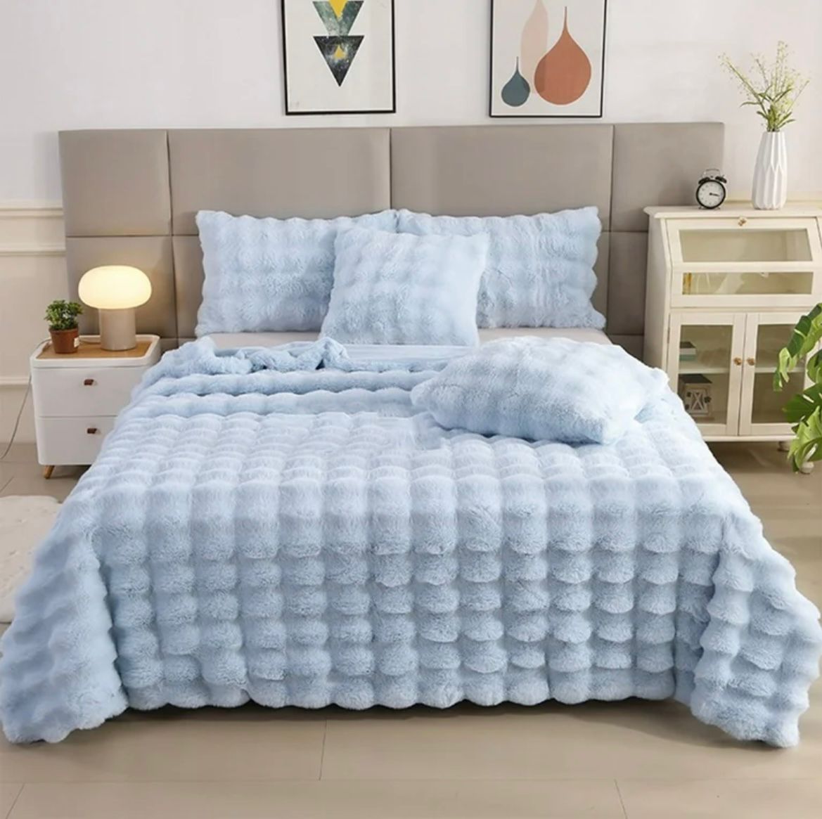 Manta Cobija Premium Nube – 5 Piezas